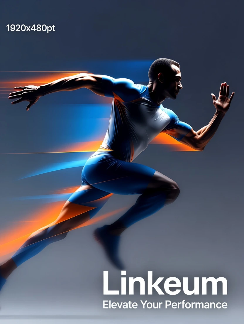 Banner 1 for the Linkeum brand generated by prompt 1 via Grok