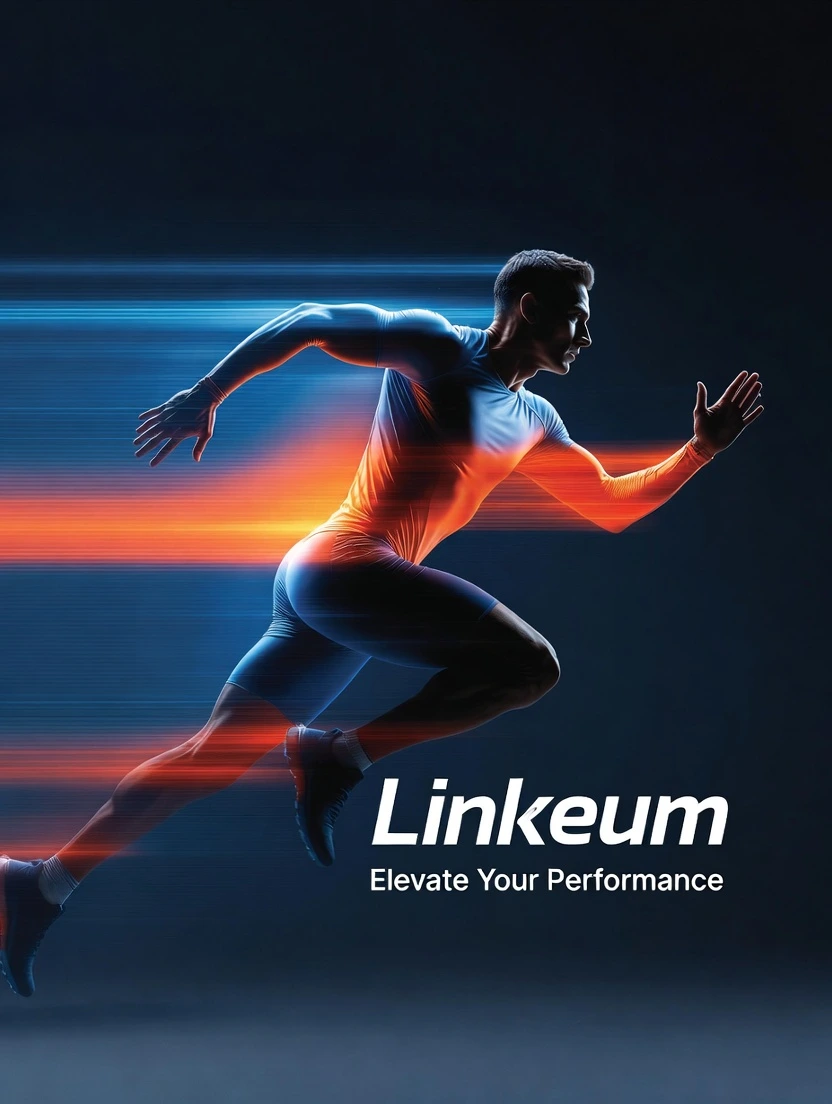 Banner 2 for the Linkeum brand generated by prompt 1 via Grok