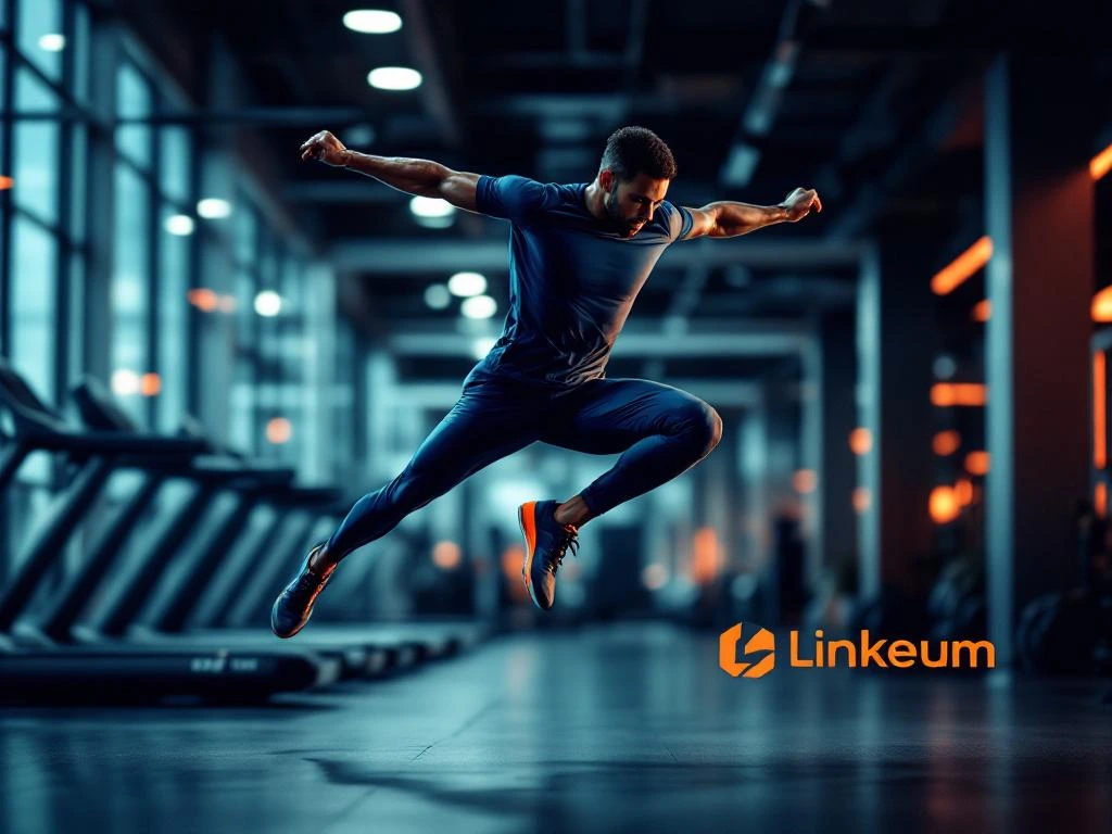 Banner for the Linkeum brand generated by prompt 2 via LeChat